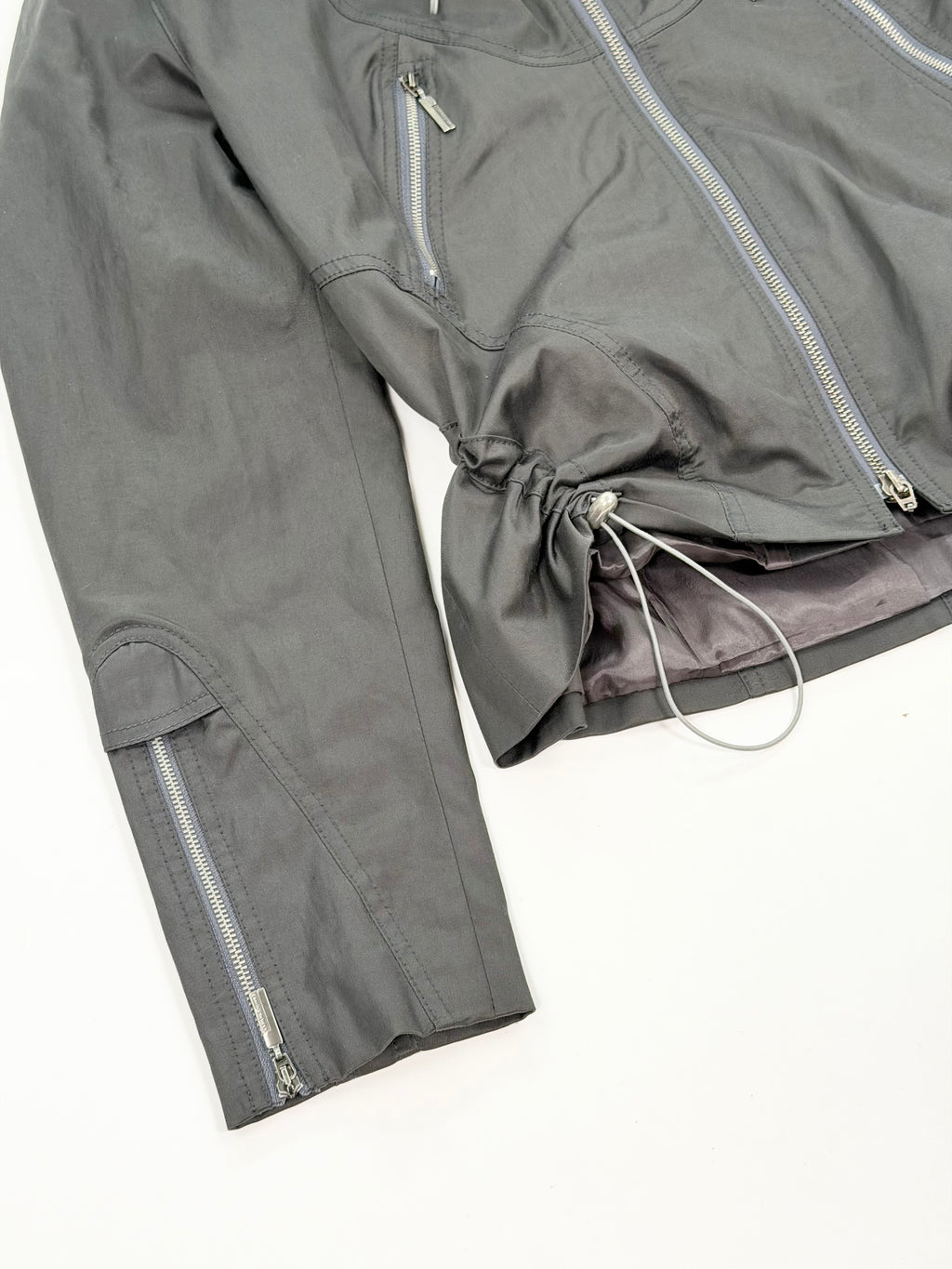 Rare Carlo Colucci Utility Jacket with Adjustable Neck & Waist