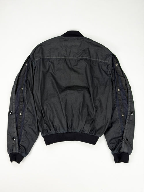 Bikkembergs Convertible Sleeve Bomber Jacket