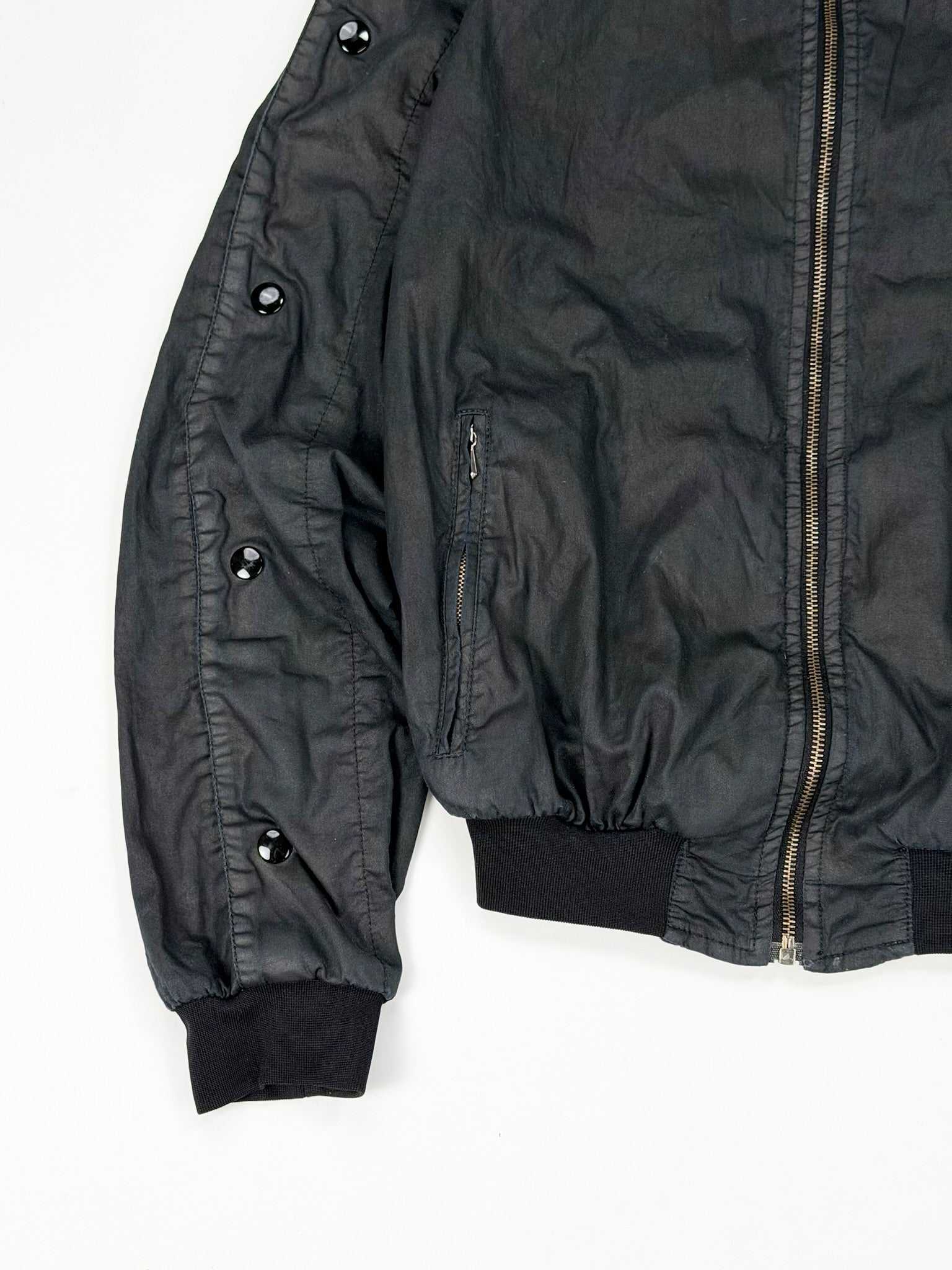 Bikkembergs Convertible Sleeve Bomber Jacket
