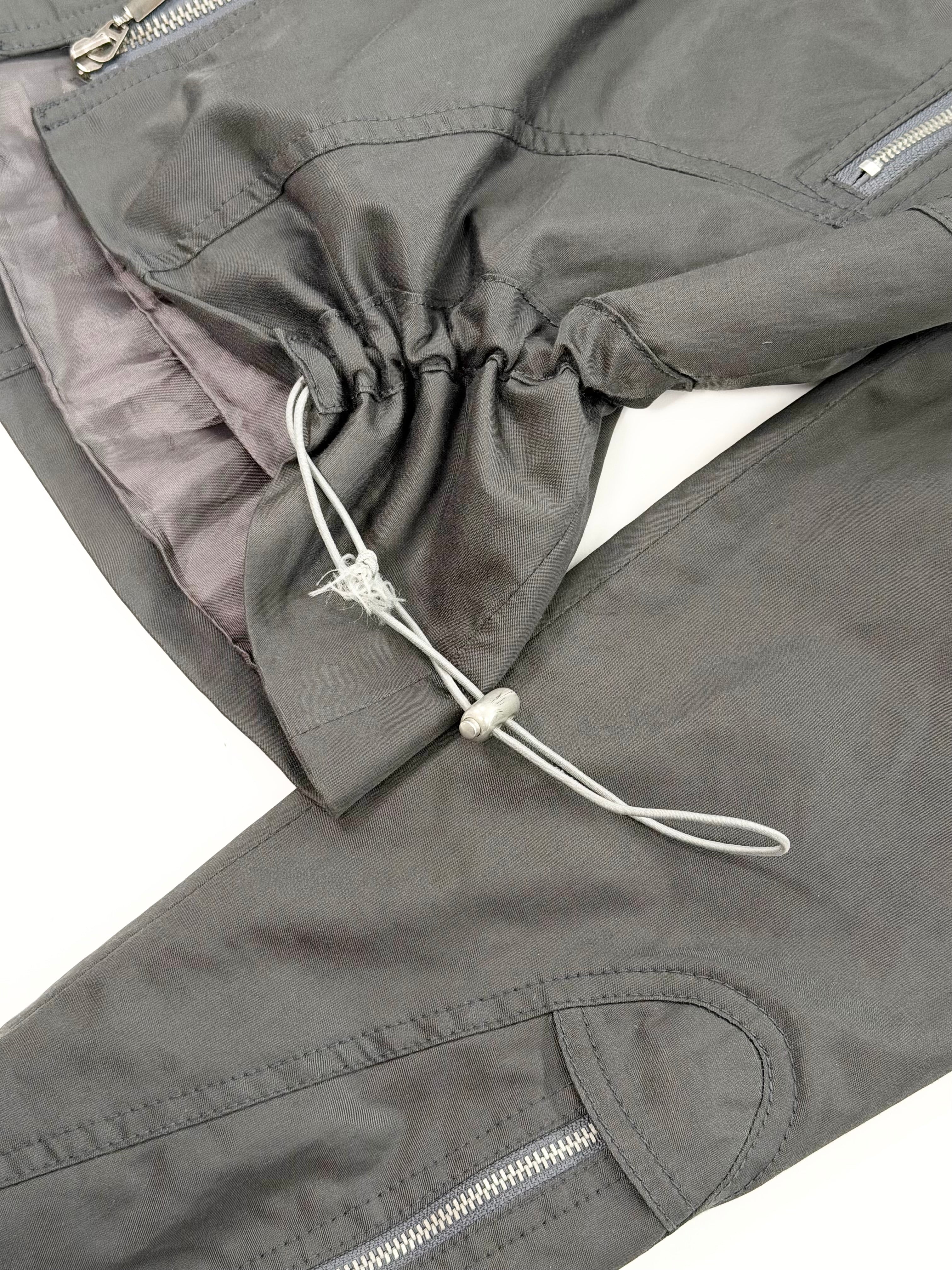 Rare Carlo Colucci Utility Jacket with Adjustable Neck & Waist